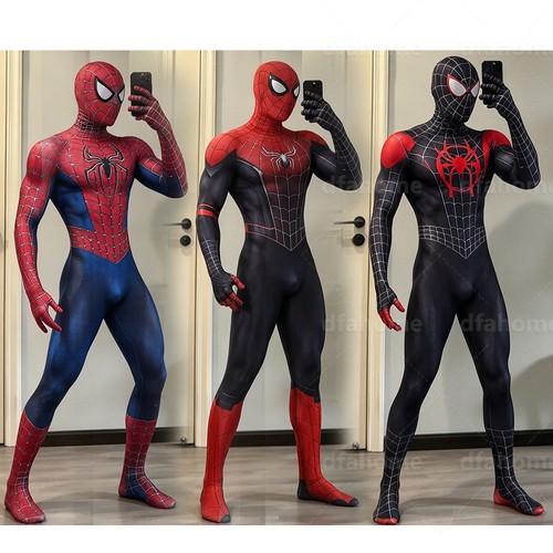 Black spiderman jumpsuit the - black,