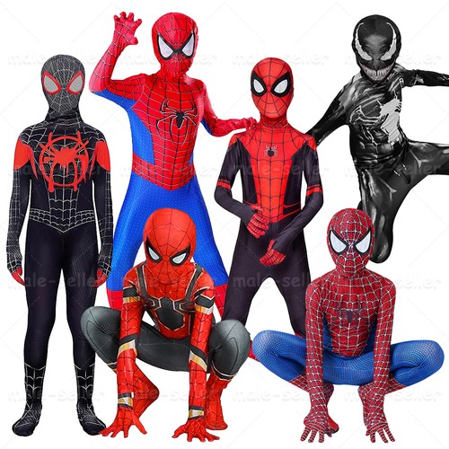 Kids spiderman cosplay costume - kids,
